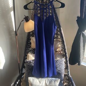 Blue knee high Charlotte Russe dress